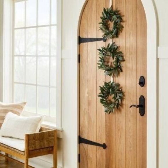 Threshold Studio McGee Set of 3 Mini Olive Wreaths Easter Spring Target 2022 NIB - Picture 2 of 6